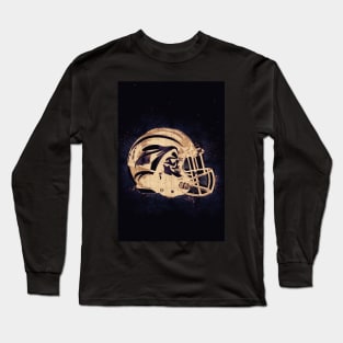 Football Helmet abstract galaxy style for all the sports fans Long Sleeve T-Shirt